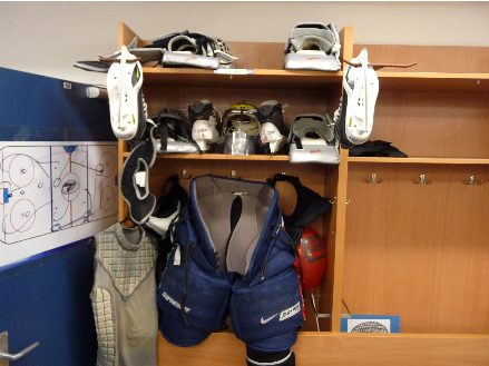 Hockey Equipment Cleaning