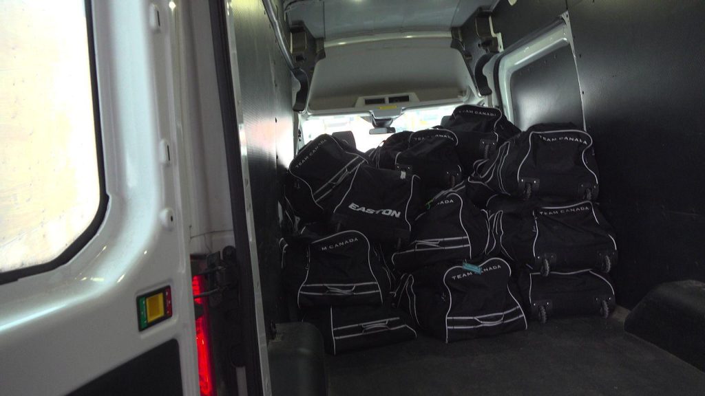 Scheduled Hockey Team Equipment Pickup & Delivery