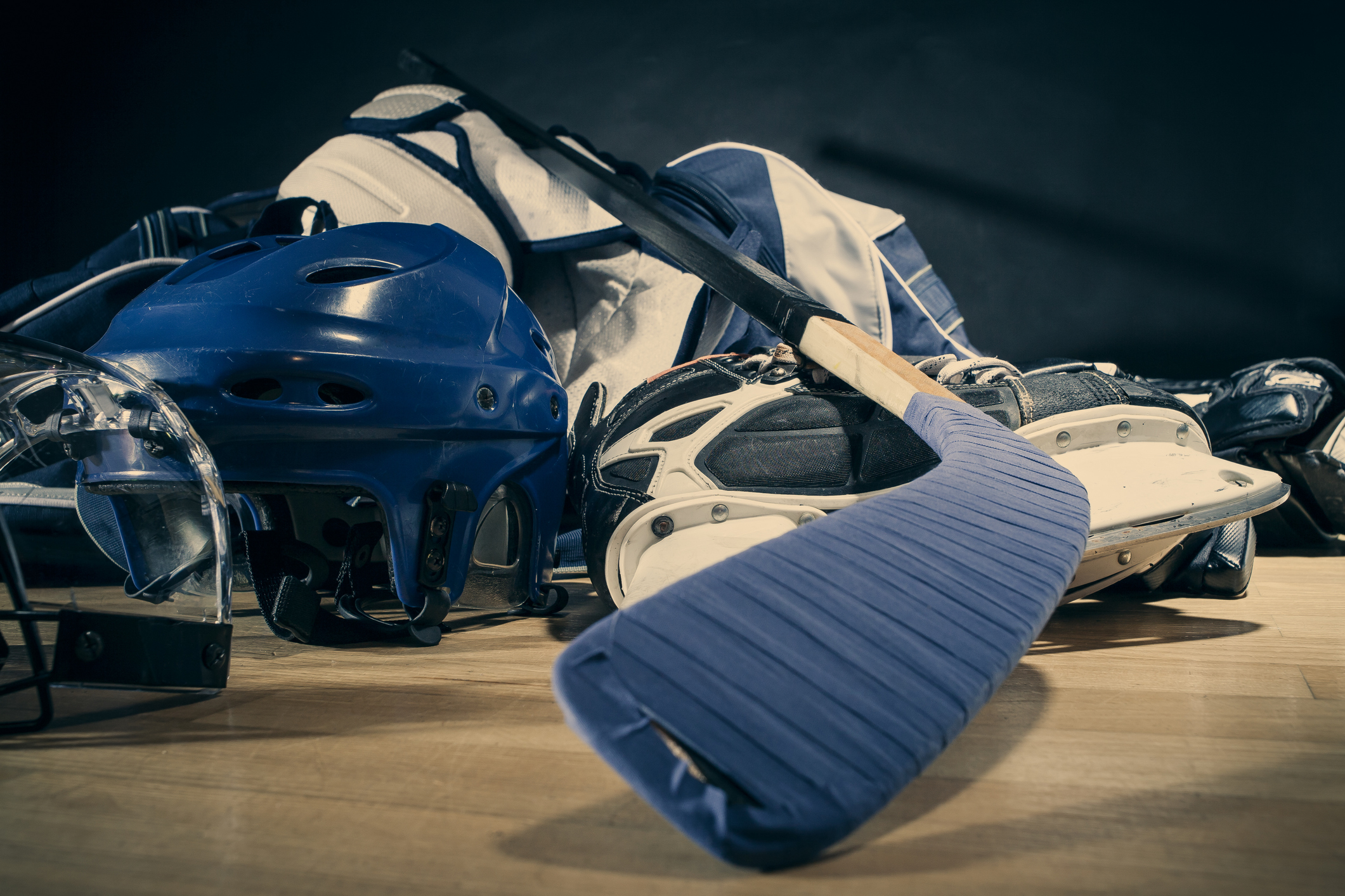 hockey gear cleaning