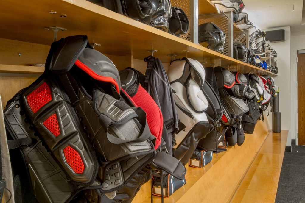 professional hockey equipment cleaning in Toronto