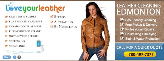 leather cleaning Edmonton