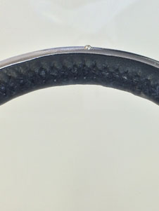 Damaged handbag handle repair before and after image 2