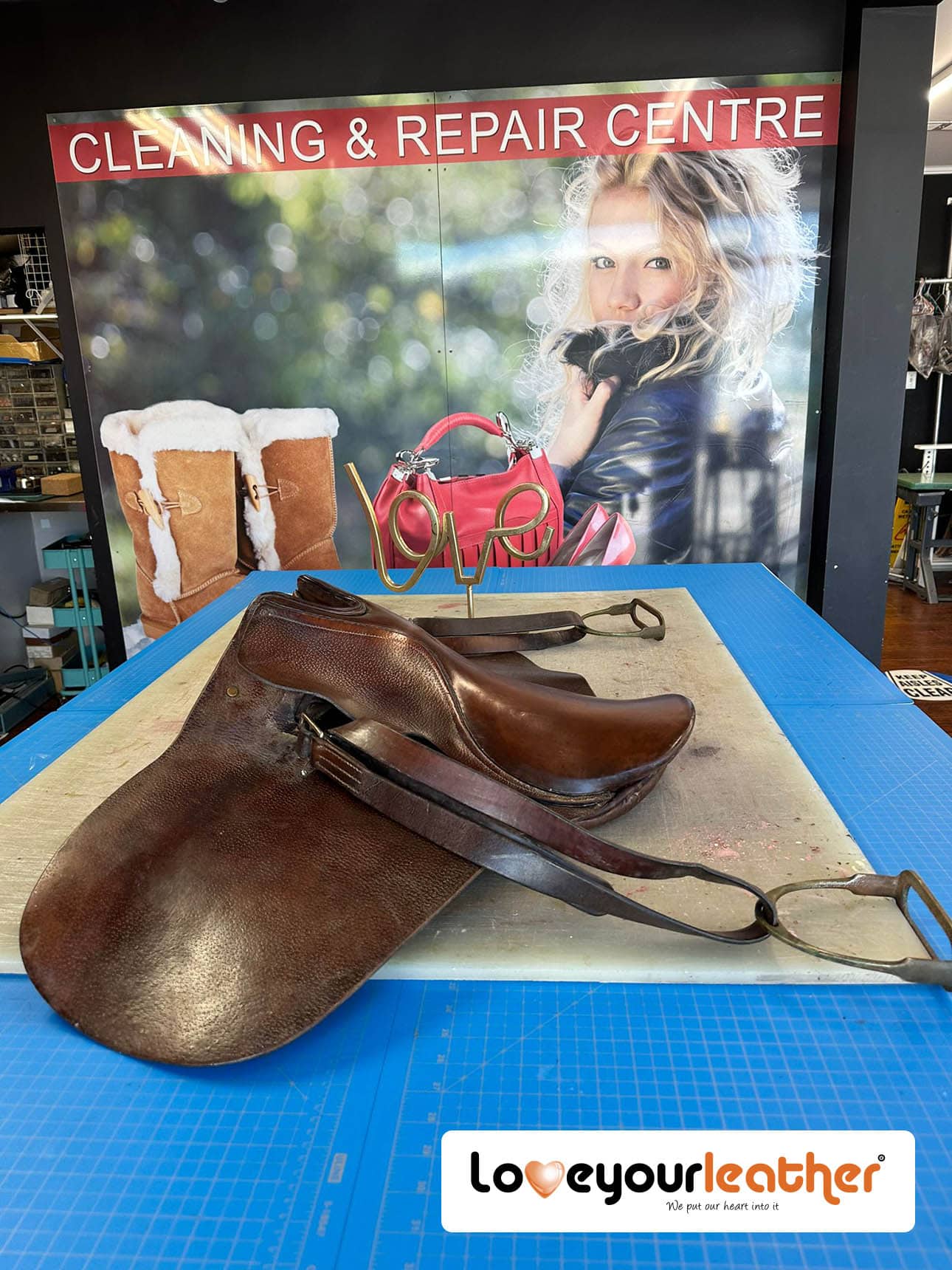 Leather Saddle Cleaning, Conditioning, Repairs (1)