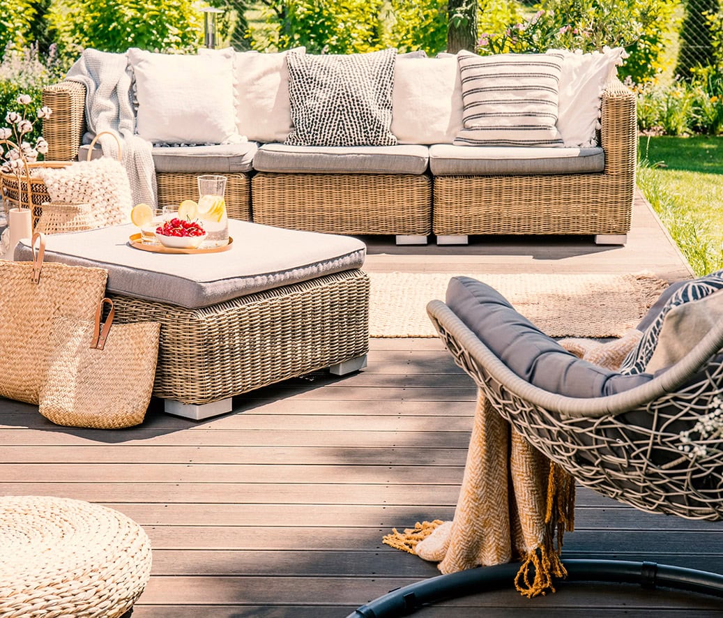 Washing Patio Cushions