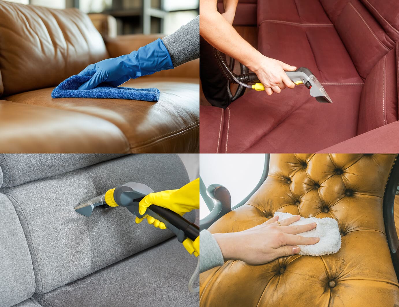 Types Of Upholstery We Clean