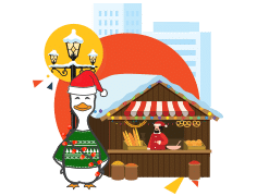winducks christmas lights for commercial