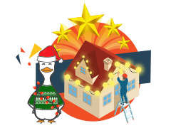 winducks christmas lights for residential